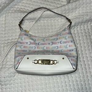 Juicy Couture White and Multicolor Women's Bag and wallet bundle